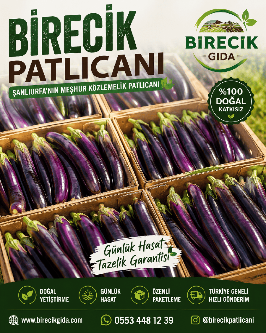 Birecik Patlıcanı Satış