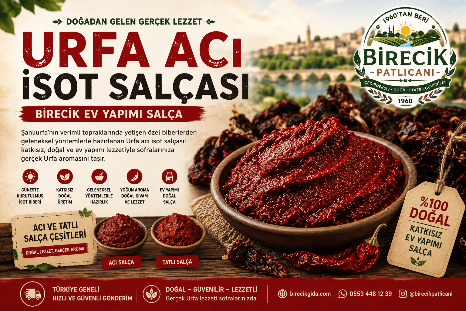 Taze Biber Salçası